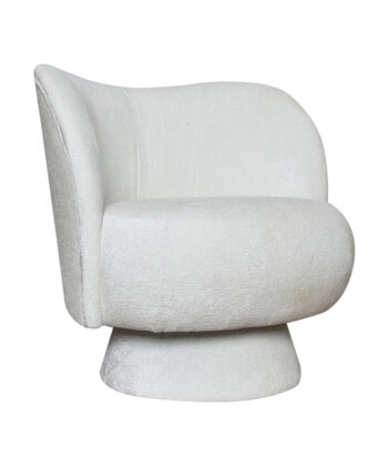 Elena Contemporary Fabric Lounge Chair