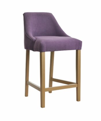 Elena Premium Upholstered Bar Stool