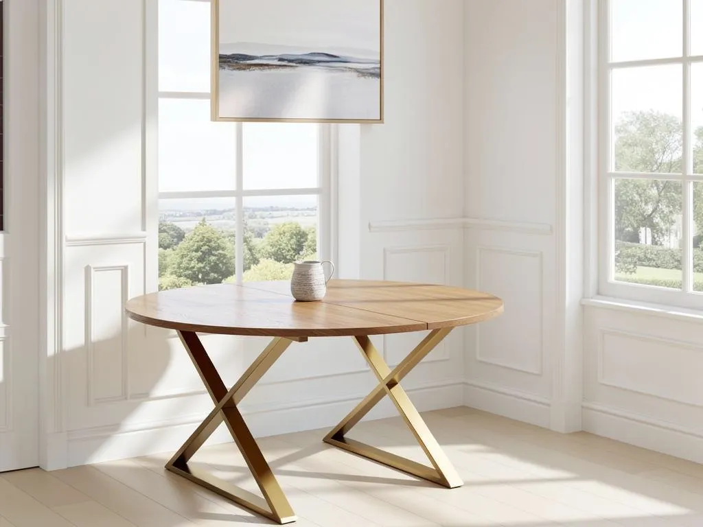 Explore Our Bespoke Collection of Round Extendable Dining Tables Ireland