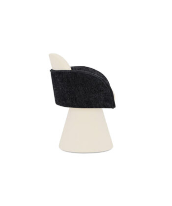 Florina Designer Sculptural Armchair – Modern Lounge & Swivel Accent Seat