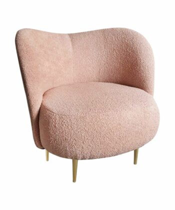 Ina Luxurious Velvet Lounge Chair