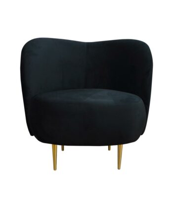 Ina Luxurious Velvet Lounge Chair