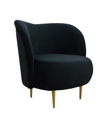 Ina Luxurious Velvet Lounge Chair
