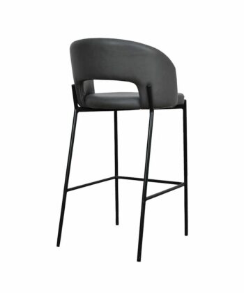 Ina Modern Fabric Bar Stool – Ergonomic Kitchen Island Counter Stool