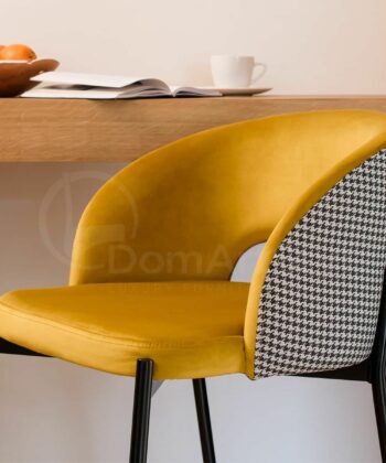 Ina Modern Fabric Bar Stool – Ergonomic Kitchen Island Counter Stool