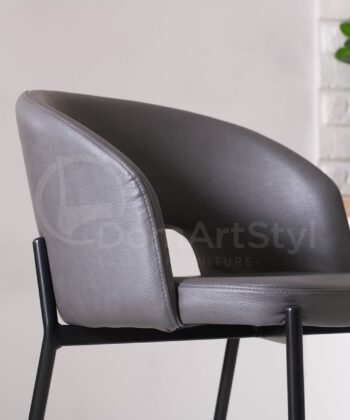 Ina Modern Fabric Bar Stool – Ergonomic Kitchen Island Counter Stool