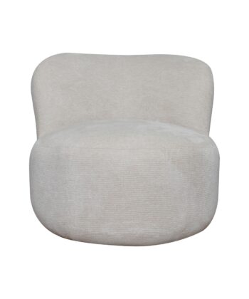 Kleo Premium Modern Upholstered Lounge Chair – Spacious Accent Armchair with Ergonomic Backrest
