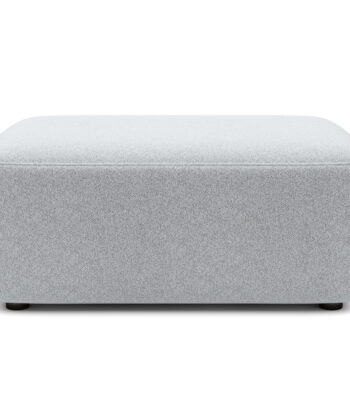 Malmo Luxury Rectangular Pouffe – 100x68 cm Soft Bouclé Footstool