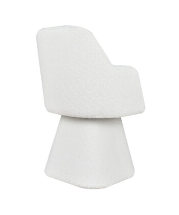 Mils Velvet Lounge Chair – Luxury Architectural Armchair | PouffeLOVE