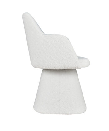Mils Velvet Lounge Chair – Luxury Architectural Armchair | PouffeLOVE