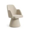 Mils Velvet Lounge Chair – Luxury Architectural Armchair | PouffeLOVE