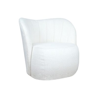 Nicole Premium Modern Upholstered Lounge Chair – Elegant Armchair with Comfortable Armrests