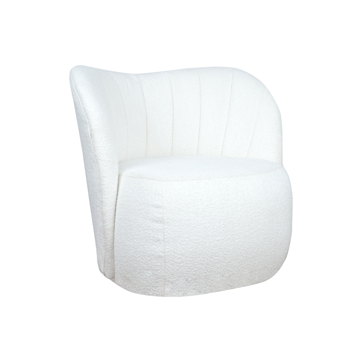 Nicole Premium Modern Upholstered Lounge Chair – Elegant Armchair with Comfortable Armrests