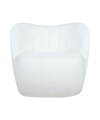 Nicole Premium Modern Upholstered Lounge Chair – Elegant Armchair with Comfortable Armrests