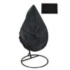 Premium Waterproof Single Hanging Egg Chair Cover – Heavy-Duty Black