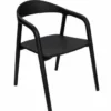 Solid Ash Dining Chair &ndash; Minimalist Nordic Armchair | PouffeLOVE