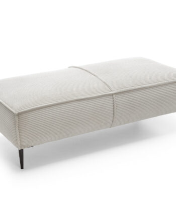 Torino Luxury Rectangular Pouffe – Large 140x65 cm Corduroy Ottoman