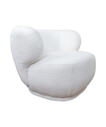 Julia Premium Modern Upholstered Lounge Chair &ndash; Deep Accent Armchair with Ergonomic Backrest