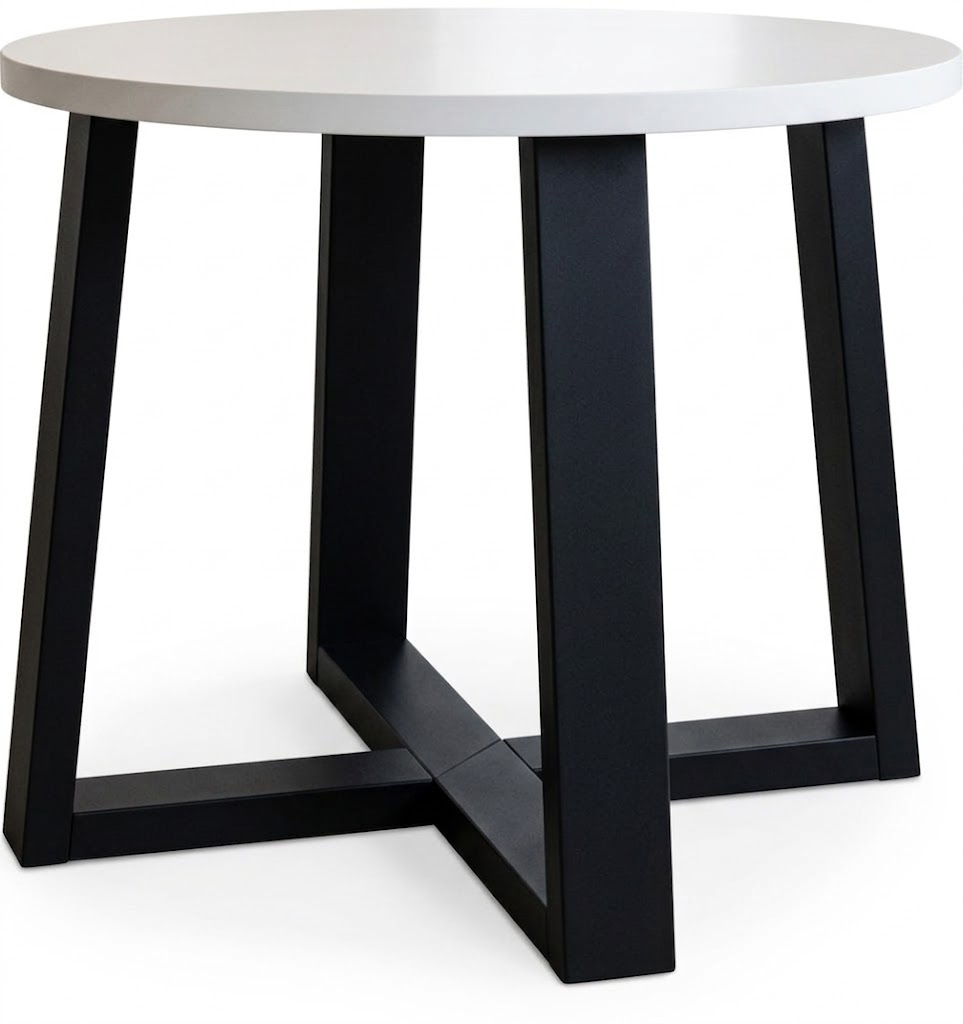 FLEXI 90 Round Extendable Dining Table &ndash; Custom European Quality