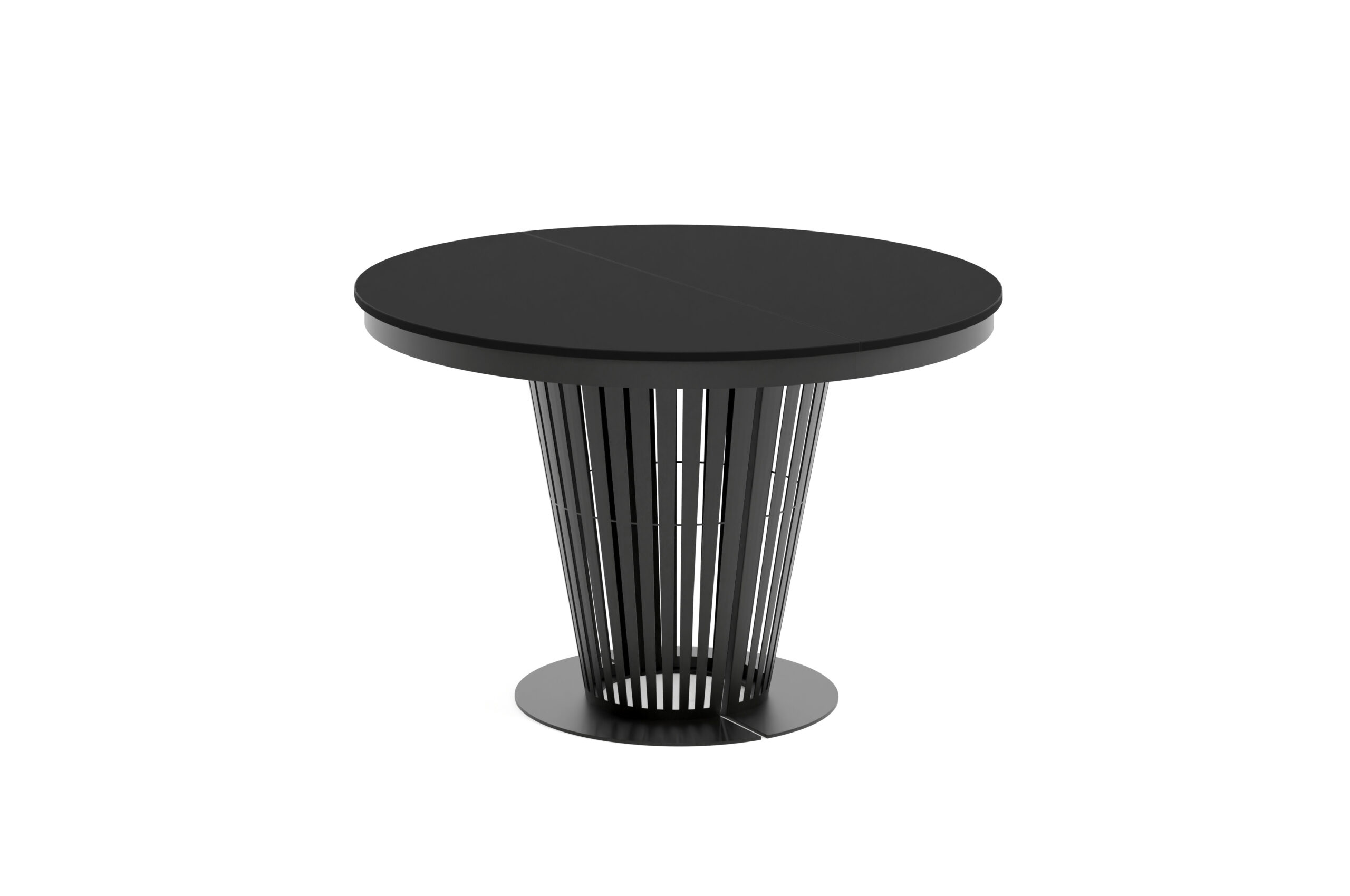 Aura Round Extendable Dining Table (Ø 100cm & Ø 120cm | Standard & Premium EGGER® Laminates)