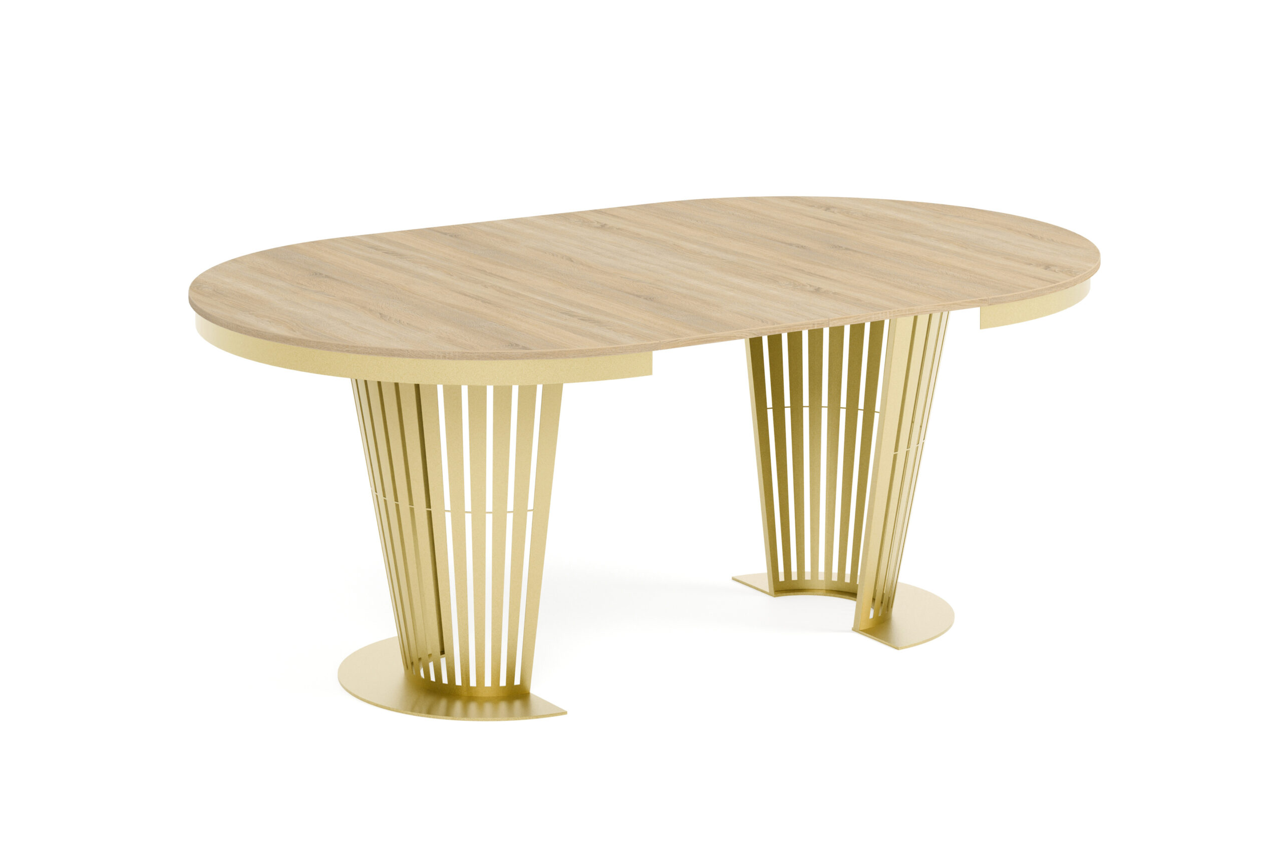 Aura Round Extendable Dining Table (Ø 100cm & Ø 120cm | Standard & Premium EGGER® Laminates)