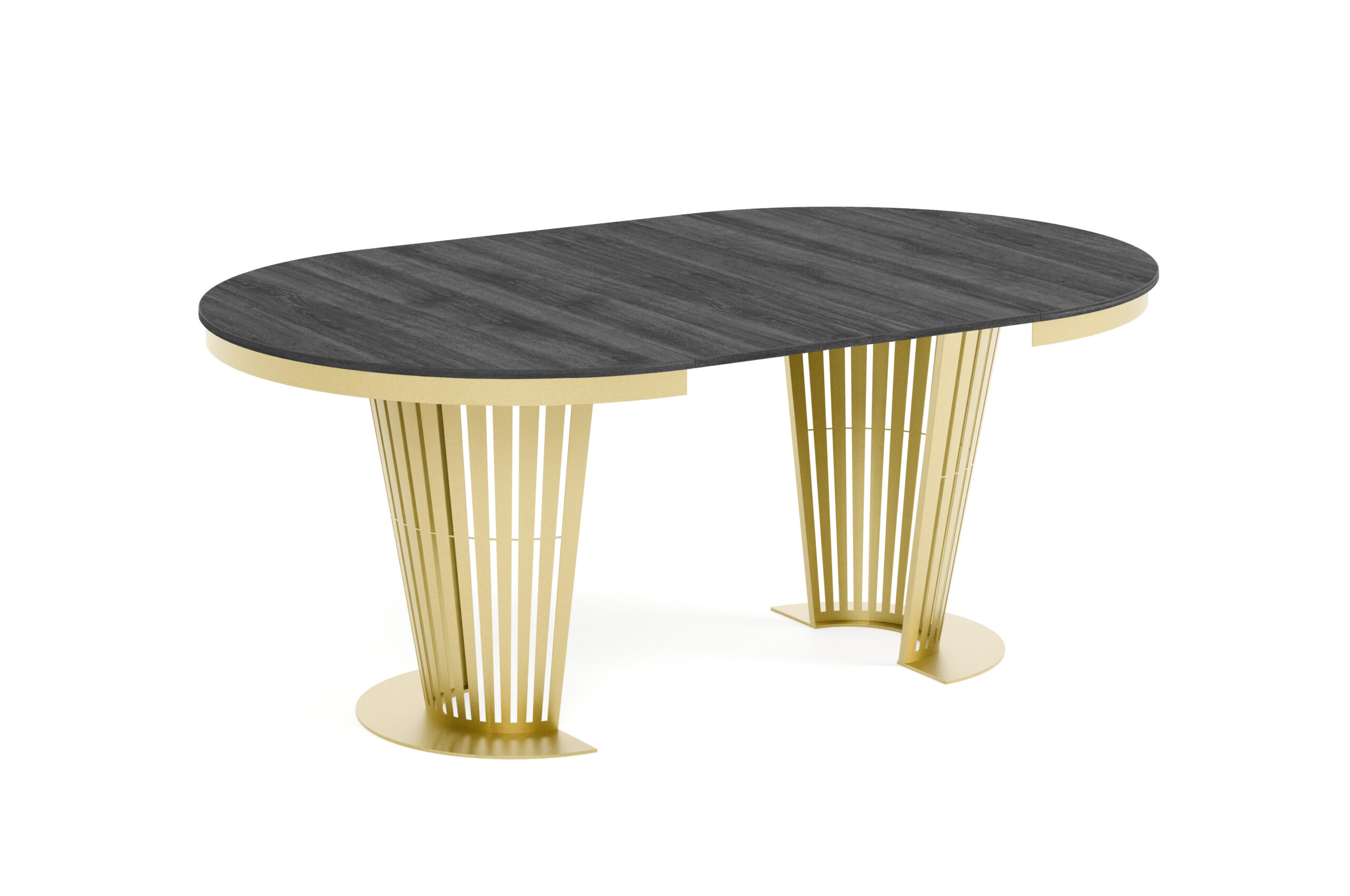 Aura Round Extendable Dining Table (Ø 100cm & Ø 120cm | Standard & Premium EGGER® Laminates)