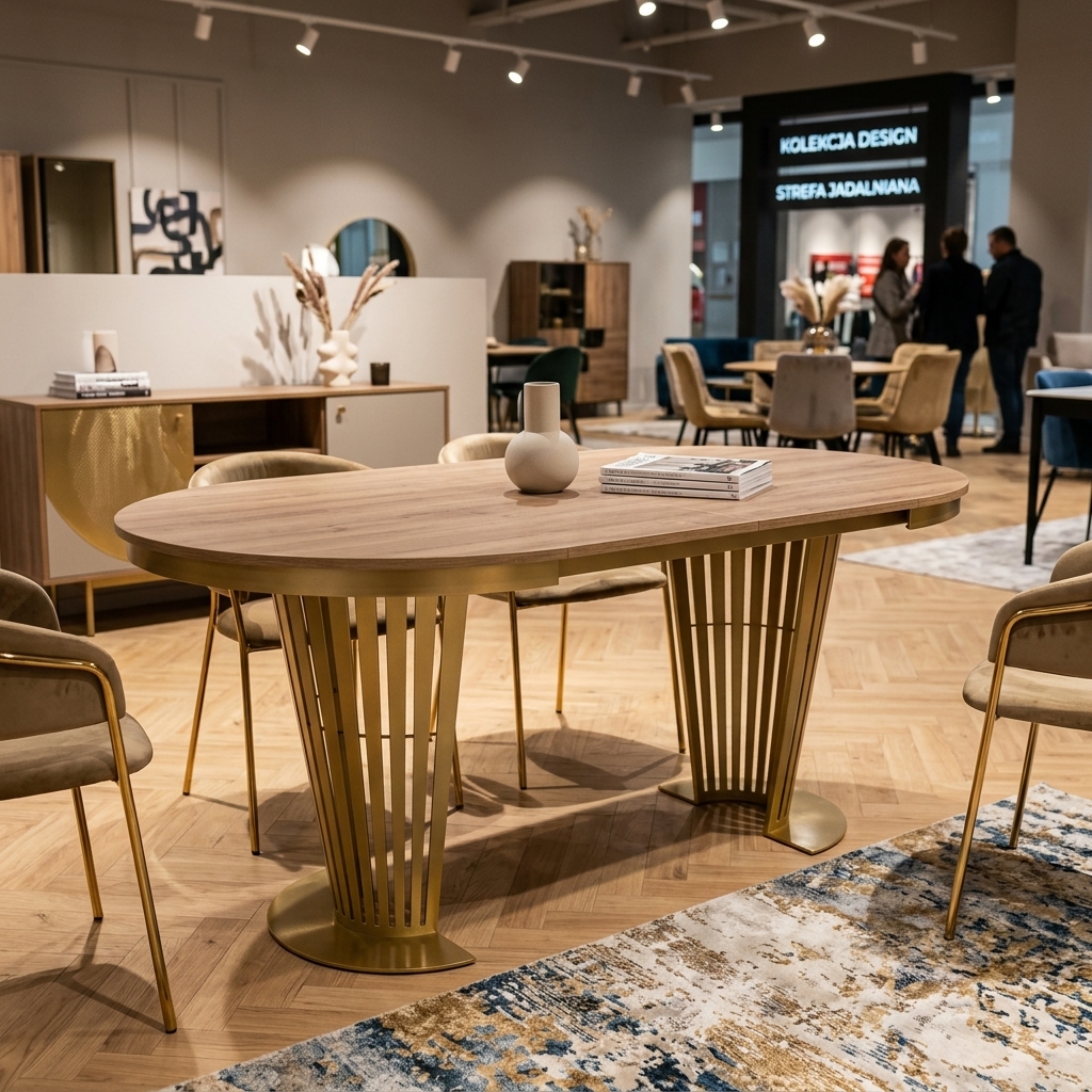 Aura Round Extendable Dining Table (Ø 100cm & Ø 120cm | Standard & Premium EGGER® Laminates)