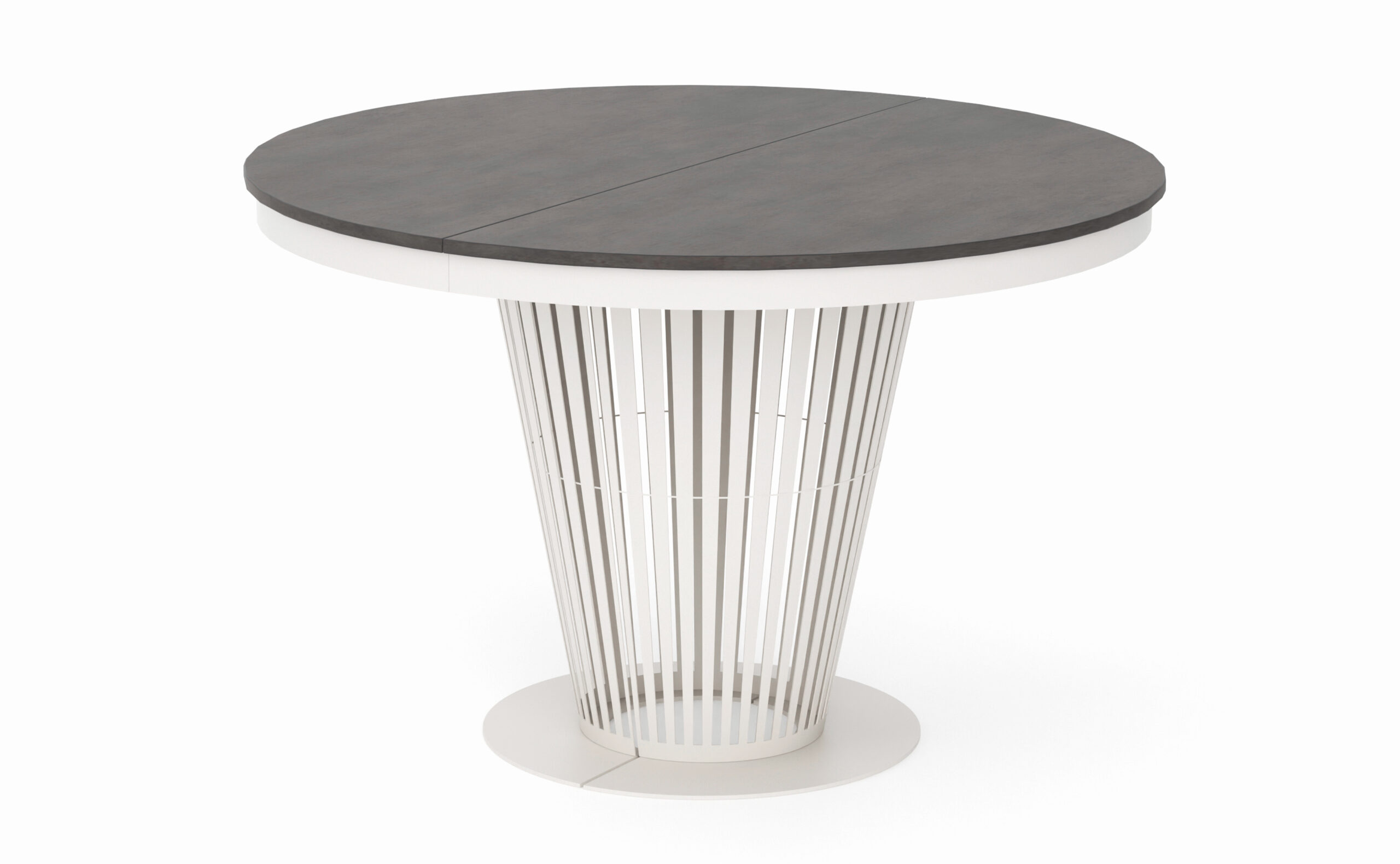 Aura Round Extendable Dining Table (Ø 100cm & Ø 120cm | Standard & Premium EGGER® Laminates)