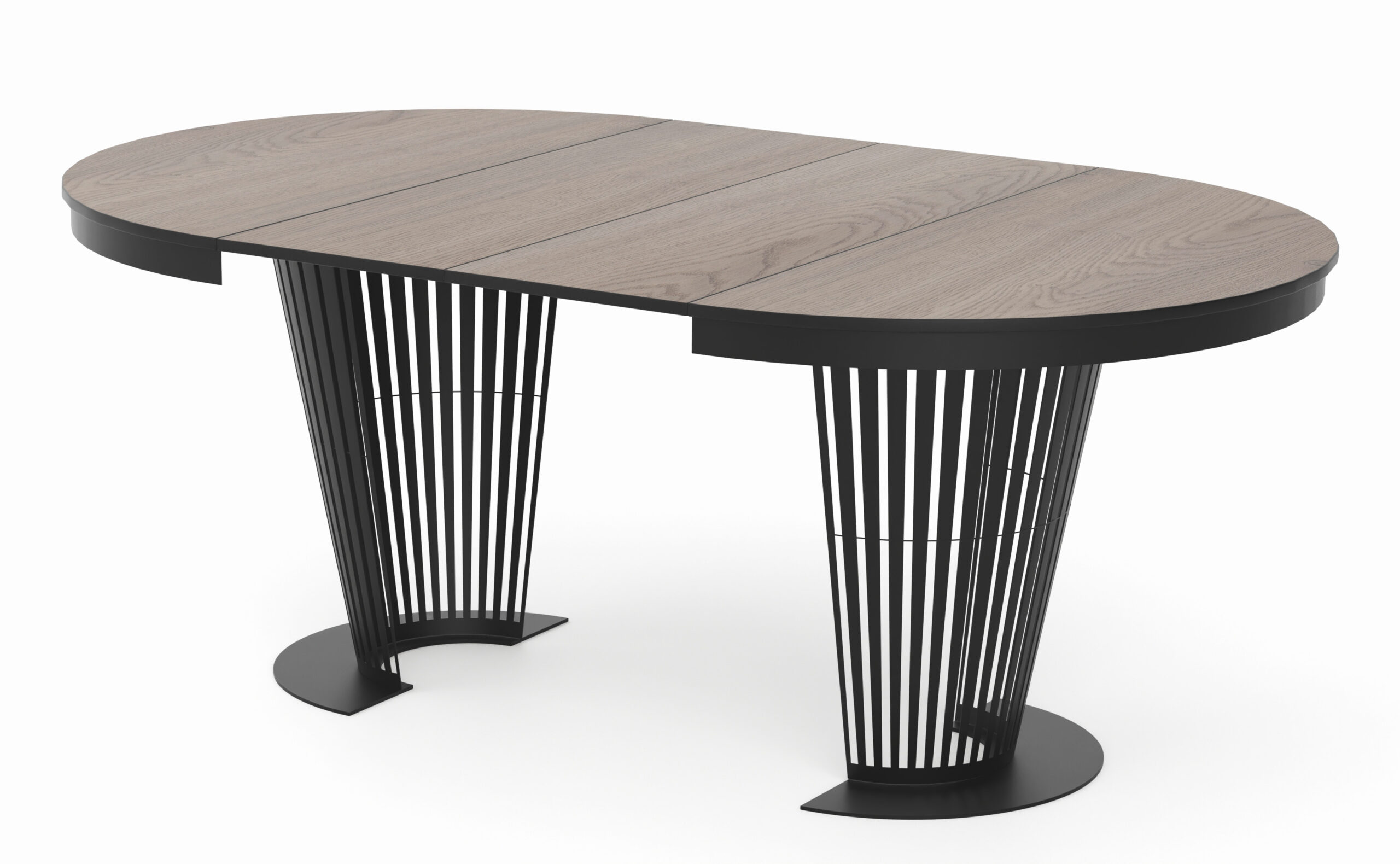 Aura Round Extendable Dining Table (Ø 100cm & Ø 120cm | Standard & Premium EGGER® Laminates)