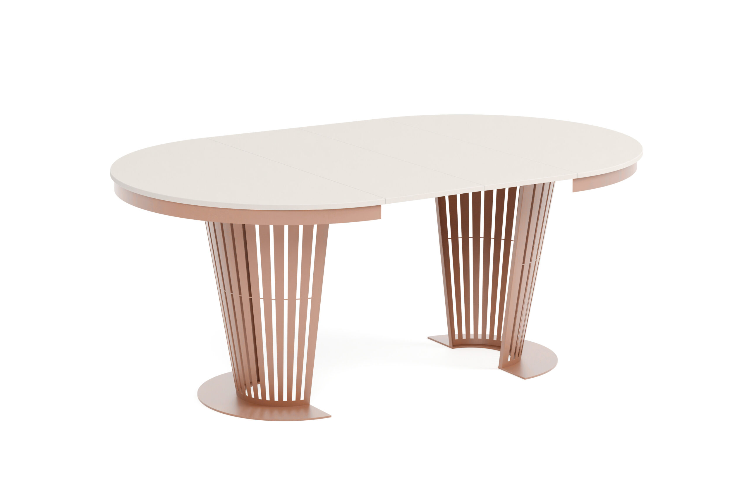 Aura Round Extendable Dining Table (Ø 100cm & Ø 120cm | Standard & Premium EGGER® Laminates)