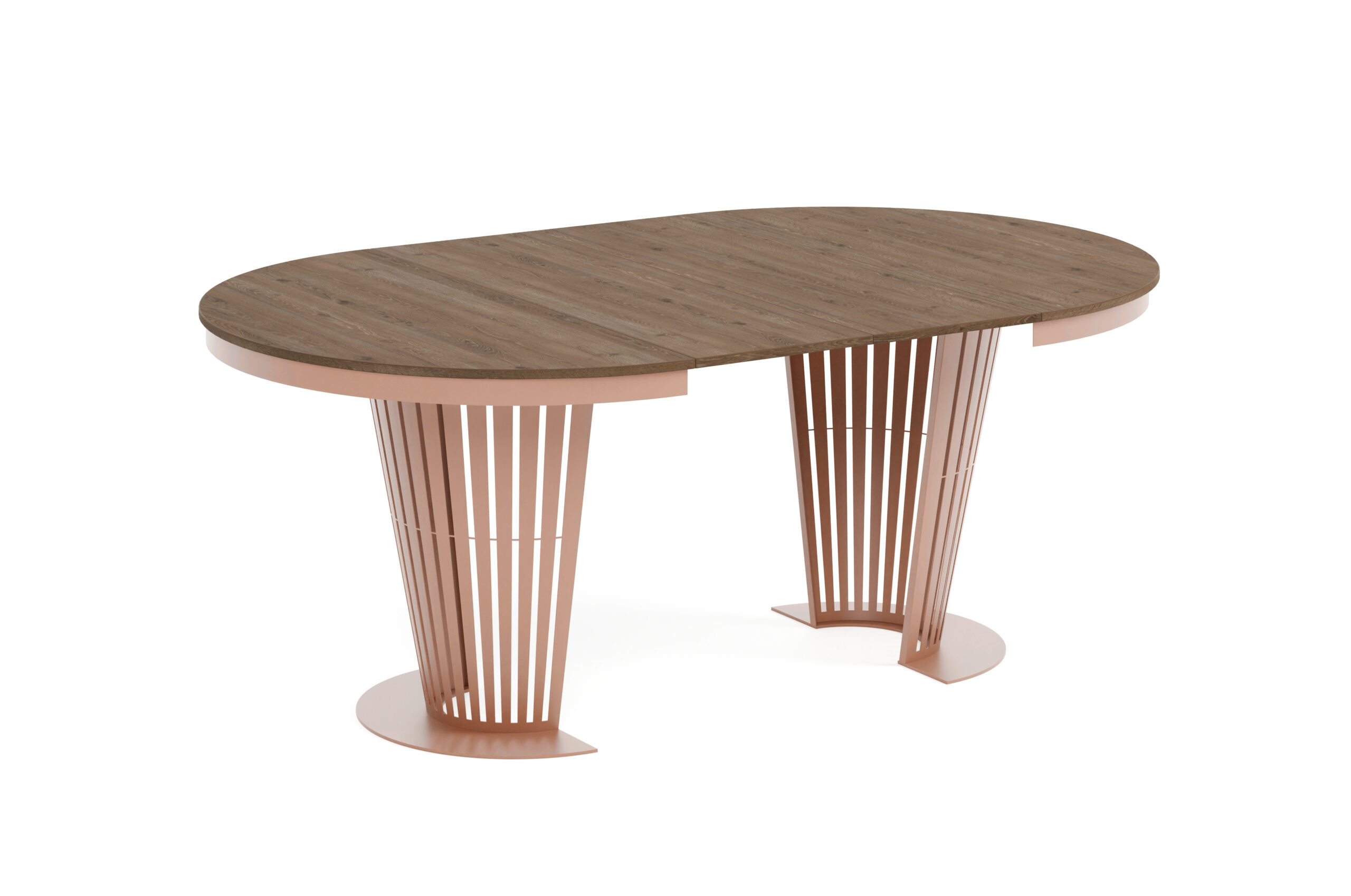Aura Round Extendable Dining Table (Ø 100cm & Ø 120cm | Standard & Premium EGGER® Laminates)