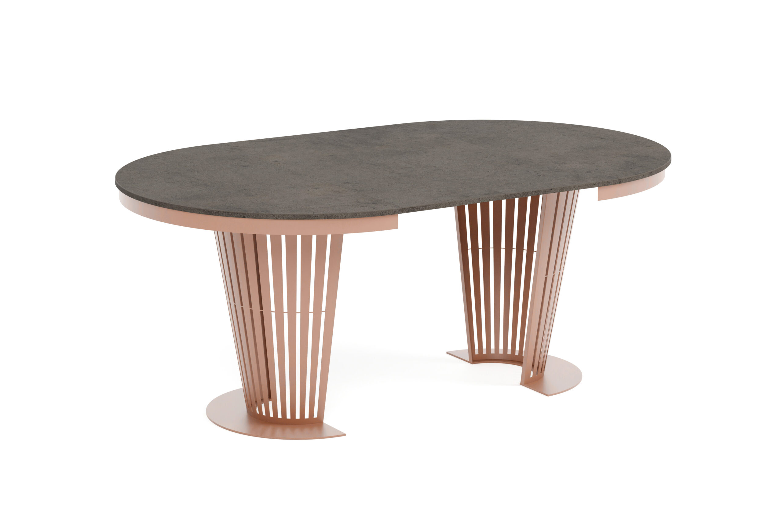 Aura Round Extendable Dining Table (Ø 100cm & Ø 120cm | Standard & Premium EGGER® Laminates)