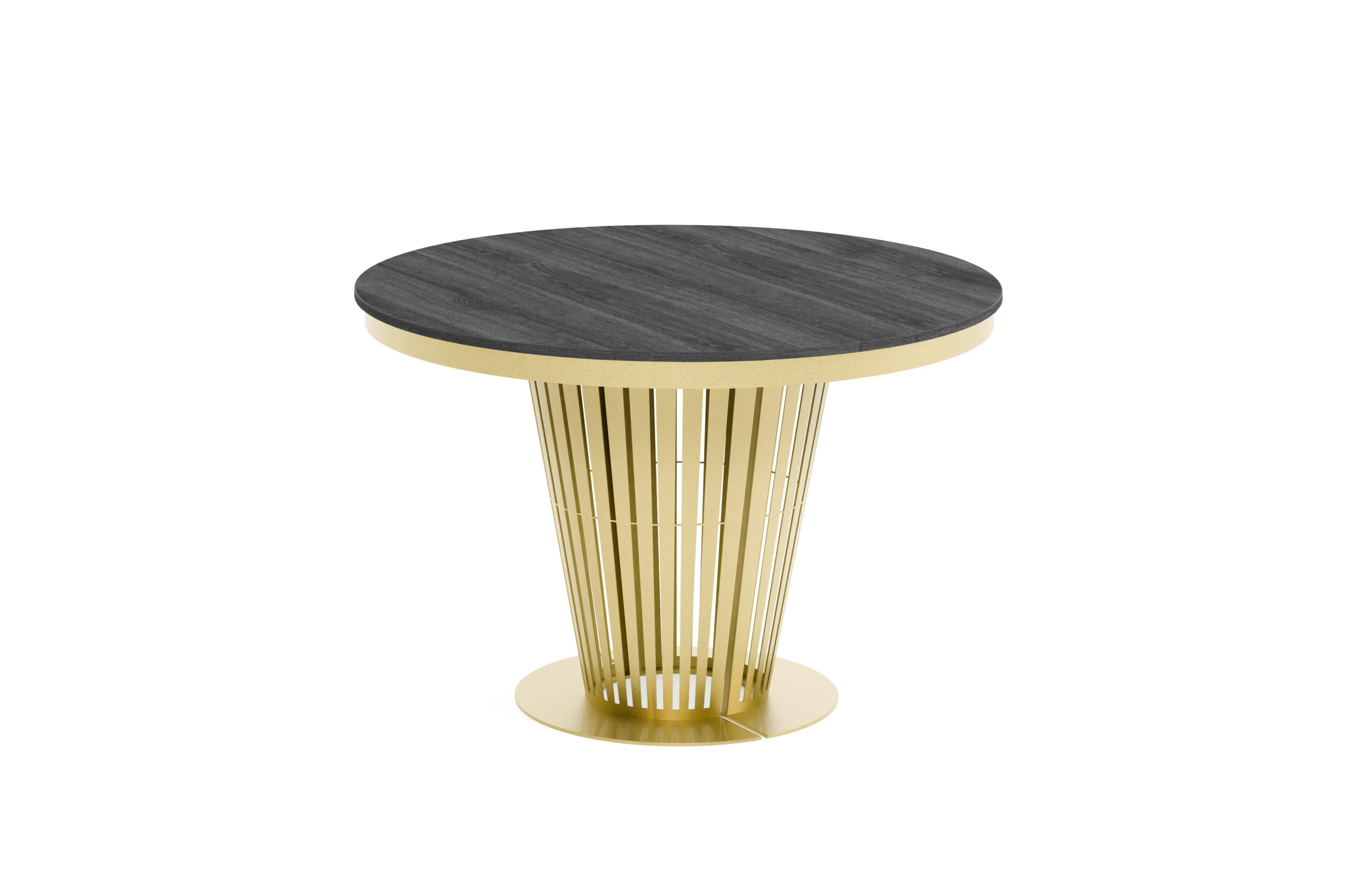 Aura Round Extendable Dining Table (Ø 100cm & Ø 120cm | Standard & Premium EGGER® Laminates)