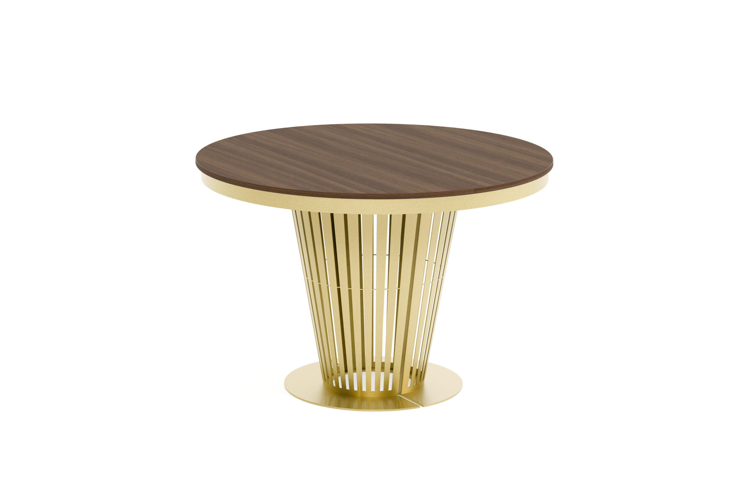 Aura Round Extendable Dining Table (Ø 100cm & Ø 120cm | Standard & Premium EGGER® Laminates)