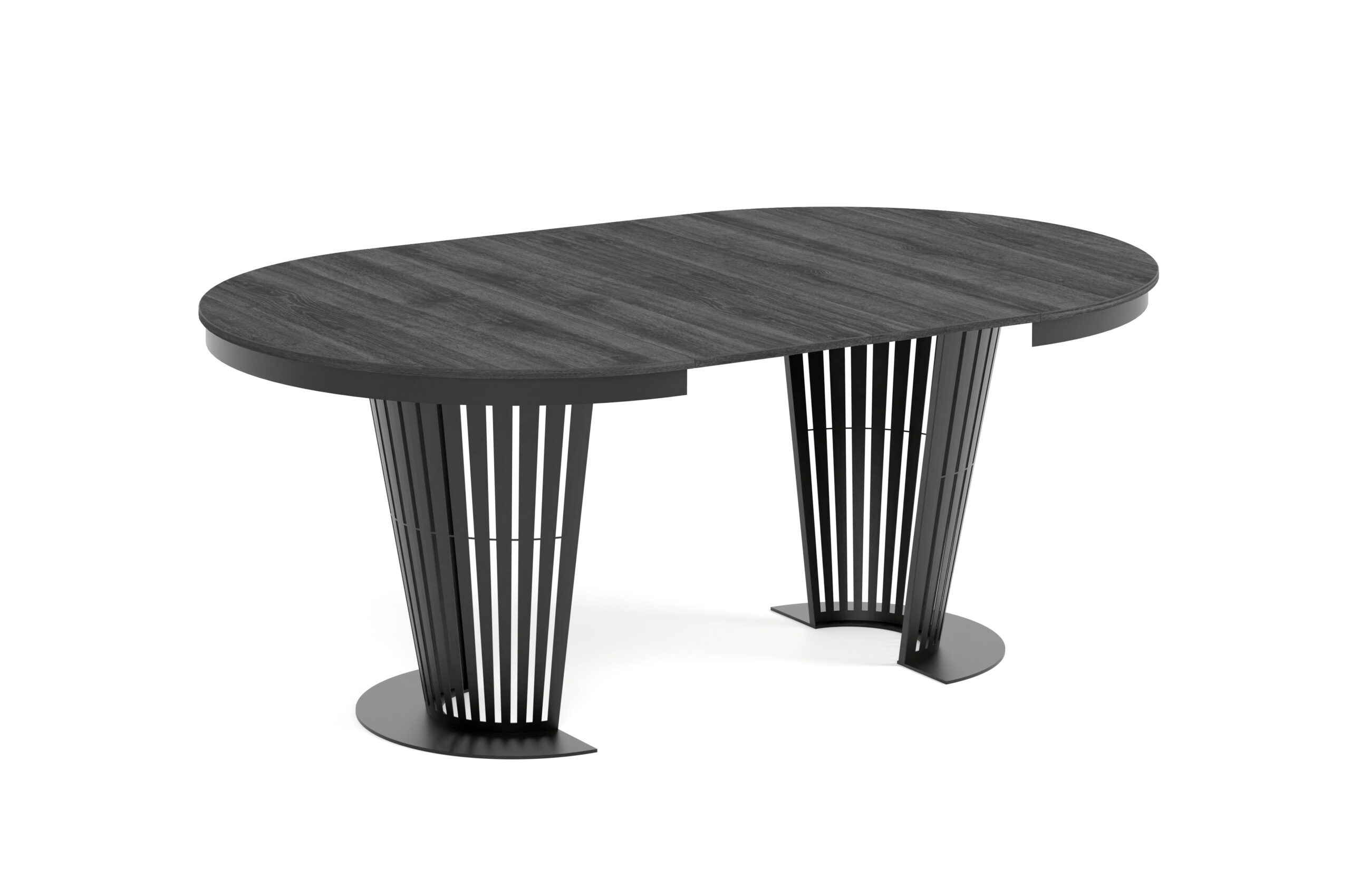 Aura Round Extendable Dining Table (Ø 100cm & Ø 120cm | Standard & Premium EGGER® Laminates)