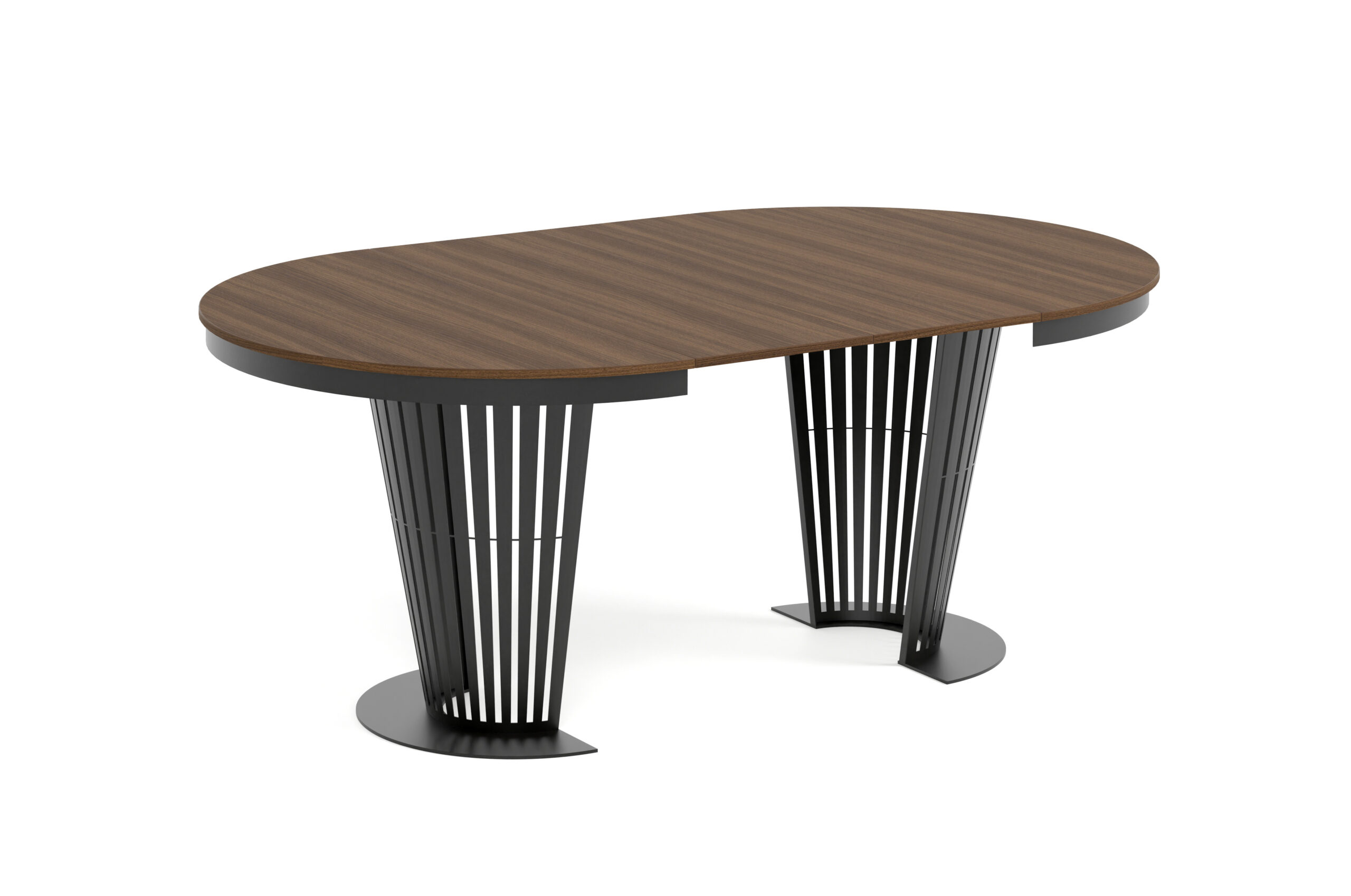 Aura Round Extendable Dining Table (Ø 100cm & Ø 120cm | Standard & Premium EGGER® Laminates)