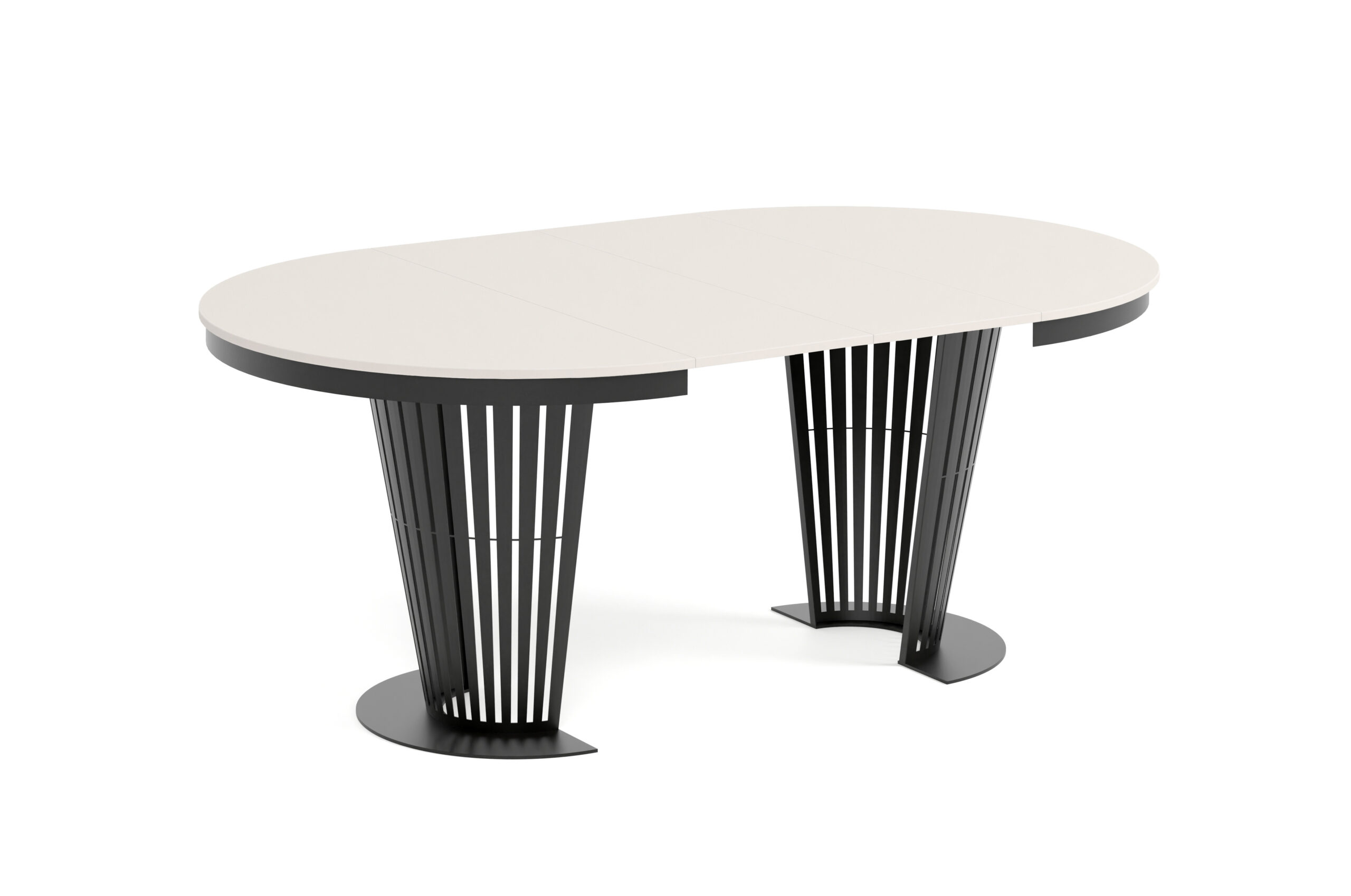 Aura Round Extendable Dining Table (Ø 100cm & Ø 120cm | Standard & Premium EGGER® Laminates)