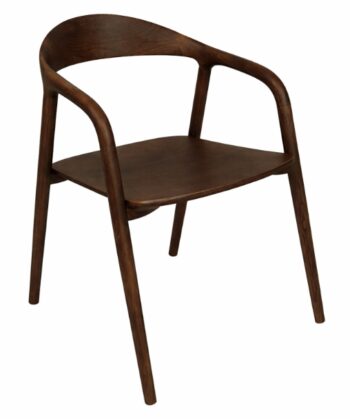 Aura Solid European Ash Armchair &ndash; Custom Wood Stains