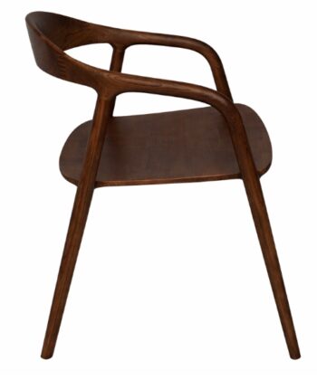 Aura Solid European Ash Armchair – Custom Wood Stains