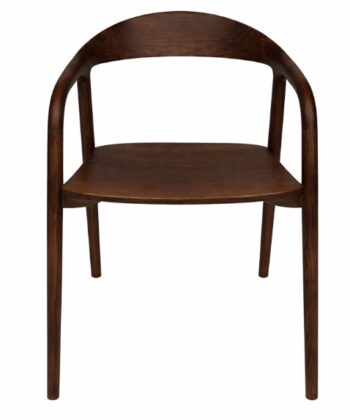 Aura Solid European Ash Armchair – Custom Wood Stains