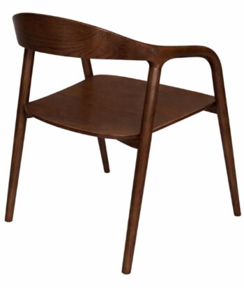 Aura Solid European Ash Armchair – Custom Wood Stains
