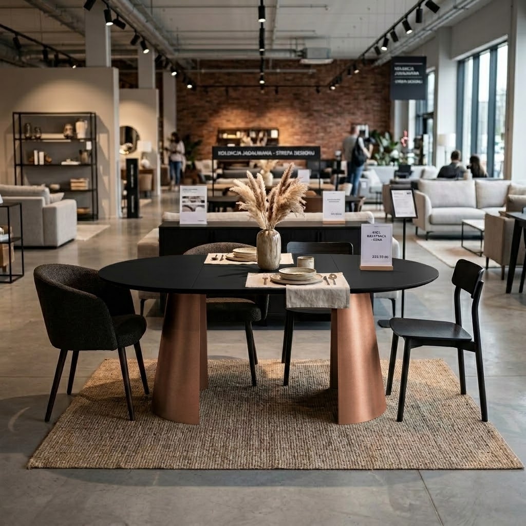 Avalon Round Extendable Dining Table (Ø 100cm & Ø 120cm | Laminate, Oak Sawn Veneer, Sintered Stone)