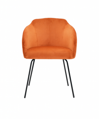 Clio Ideal Black Upholstered Armchair – Polish Designer Quality