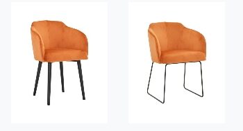 Clio Ideal Black Upholstered Armchair – Polish Designer Quality