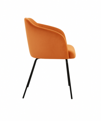 Clio Ideal Black Upholstered Armchair – Polish Designer Quality