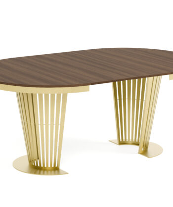 Aura Round Extendable Dining Table (Ø 100cm & Ø 120cm | Standard & Premium EGGER® Laminates)