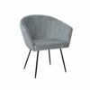 Tom Ideal Black Upholstered Armchair