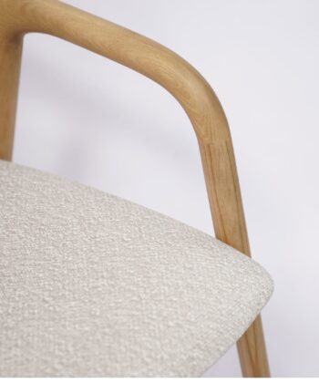 Kora Solid European Ash Armchair – Custom Wood Stains & Upholstery