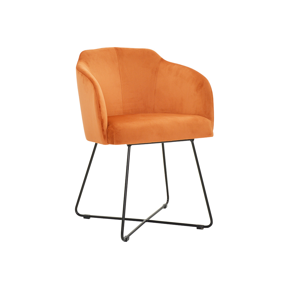 Clio Ideal Black Upholstered Armchair – Polish Designer Quality