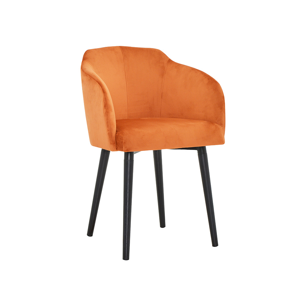 Clio Ideal Black Upholstered Armchair – Polish Designer Quality